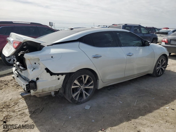 2017 Nissan Maxima SR with VIN 1N4AA6AP1HC415330, listed as a Copart auction lot 47266655 with NaN miles and Salvage Title. Bid and sale history available at carsss.com. Image 3.