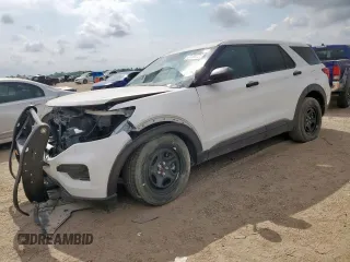 2023 Ford Police Interceptor Utility z VIN 1FM5K8AB5PGC17264, wystawiony jako Copart lot #57790225 z przebiegiem 457 mil mil oraz Tytuł czysty. Historia ofert i sprzedaży dostępna na DreamBid. Obrazek 1.