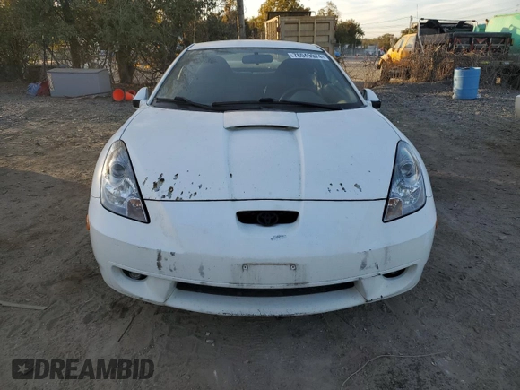 2002 Toyota Celica GT with VIN JTDDR32T120136902, listed as a Copart auction lot 78049974 with 206,849 mi miles and Clean Title. Bid and sale history available at carsss.com. Image 5.