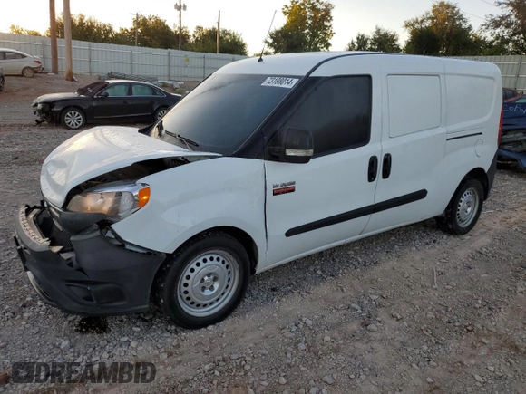 2015 Ram ProMaster City Cargo Tradesman with VIN ZFBERFAT4F6A78560, listed as a Copart auction lot 73198014 with 209,098 mi miles and Salvage Title. Bid and sale history available at carsss.com. Image 1.