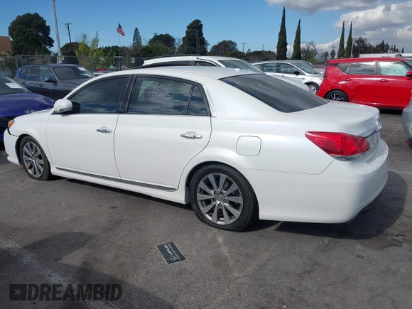 2011 Toyota Avalon with VIN 4T1BK3DB5BU403902, listed as a IAAI auction lot 41472945 with 175,685 mi miles and . Bid and sale history available at DreamBid. Image 14.