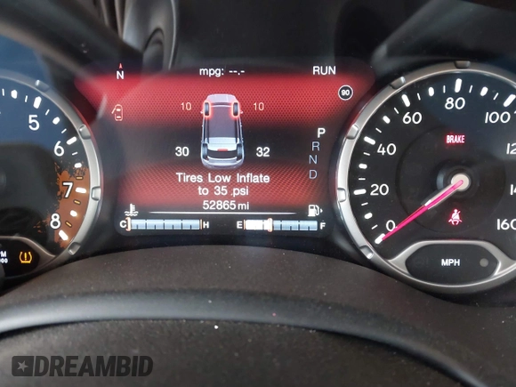 2018 Jeep Renegade Limited с VIN ZACCJADB6JPH99693, выставлен на аукционе IAAI как лот 41206945 с пробегом 52 865 миль миль и . История ставок и продаж доступна на DreamBid. Изображение 15.