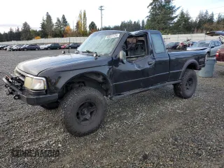 1997 Ford Ranger XLT with VIN 1FTCR15X8VPB38589, listed as a Copart auction lot 80037124 with 212,826 mi miles and Salvage Title. Bid and sale history available at carsss.com. Image 1.