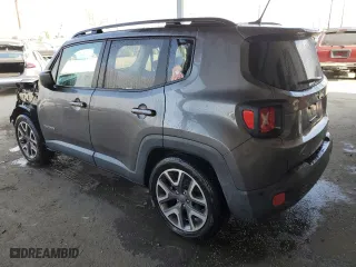 2017 Jeep Renegade Latitude with VIN ZACCJABB3HPG16179, listed as a Copart auction lot 53154935 with 101,314 mi miles and Salvage Title. Bid and sale history available at carsss.com. Image 2.