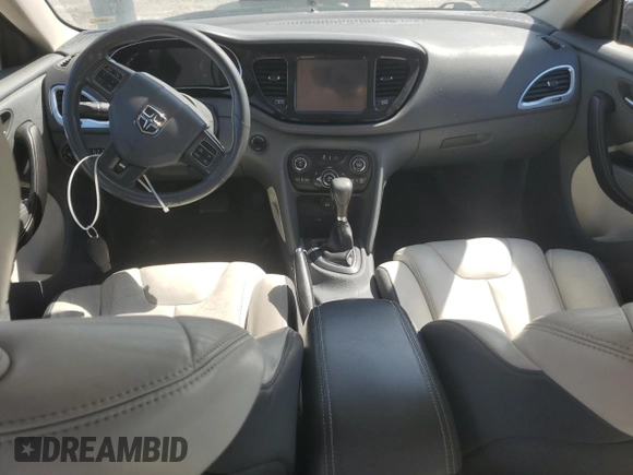 2013 Dodge Dart Limited z VIN 1C3CDFCH1DD176712, wystawiony jako Copart lot #54325995 z przebiegiem 96 203 mil mil oraz Szkoda całkowita • Salvage title. Historia ofert i sprzedaży dostępna na DreamBid. Obrazek 8.