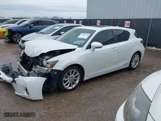 2013 Lexus CT 200h Hybrid with VIN JTHKD5BH7D2149186, listed as a IAAI auction lot 41903180 with 133,373 mi miles. Bid and sale history available at carsss.com. Image 17.