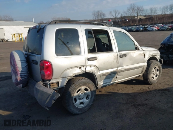 2004 Jeep Liberty Sport with VIN 1J4GK48K34W101682, listed as a IAAI auction lot 41724084 with 58,784 mi miles and . Bid and sale history available at DreamBid. Image 4.