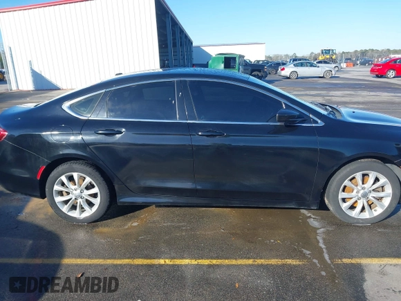 2015 Chrysler 200 C with VIN 1C3CCCCB4FN524965, listed as a IAAI auction lot 41757269 with 187,293 mi miles. Bid and sale history available at carsss.com. Image 13.