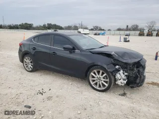 2017 Mazda Mazda3 4-Door Touring with VIN 3MZBN1V77HM110264, listed as a Copart auction lot 89355435 with 0 mi miles and Salvage Title. Bid and sale history available at carsss.com. Image 4.