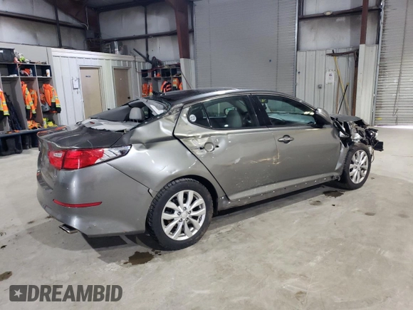 2015 Kia Optima EX with VIN 5XXGN4A71FG440867, listed as a Copart auction lot 50551655 with 180,360 mi miles and Salvage title. Bid and sale history available at DreamBid. Image 3.