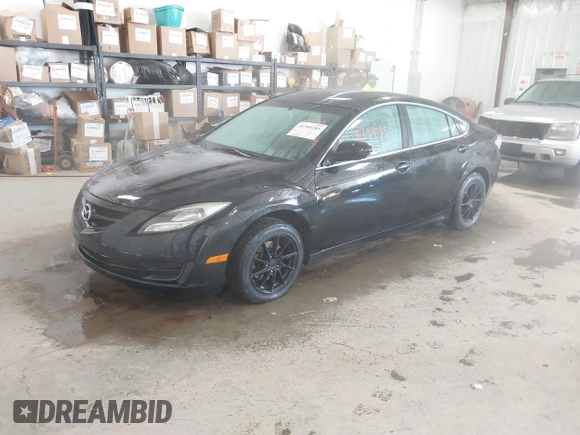 2013 Mazda 6 i Sport with VIN 1YVHZ8BH4D5M16470, listed as a IAAI auction lot 41594785 with 184,977 mi miles. Bid and sale history available at carsss.com. Image 2.