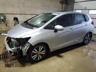 2017 Honda Fit EX with VIN 3HGGK5G73HM707015, listed as a Copart auction lot 50042785 with 75,006 mi miles and Salvage title. Bid and sale history available at DreamBid. Image 1.