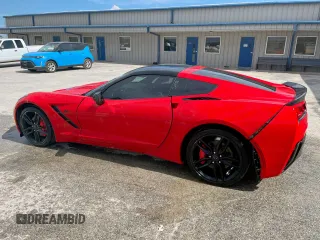 2016 Chevrolet Corvette 1LT with VIN 1G1YB2D75G5104618, listed as a Copart auction lot 62135955 with 72,712 mi miles and Salvage title. Bid and sale history available at DreamBid. Image 2.