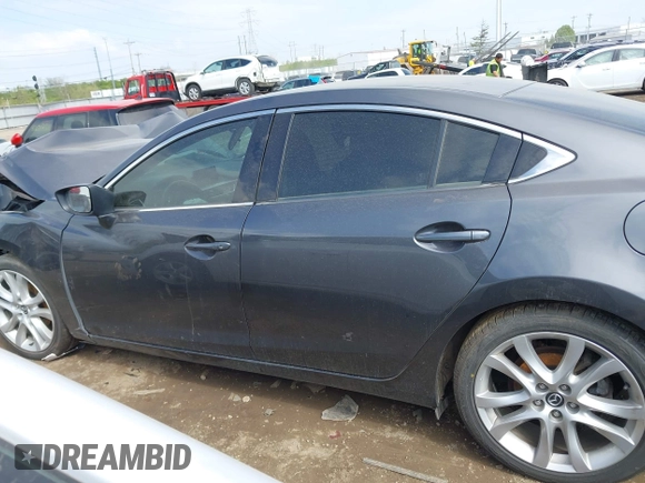 2016 Mazda 6 i Touring with VIN JM1GJ1V51G1433644, listed as a IAAI auction lot 42066262 with 95,546 mi miles and . Bid and sale history available at carsss.com. Image 14.
