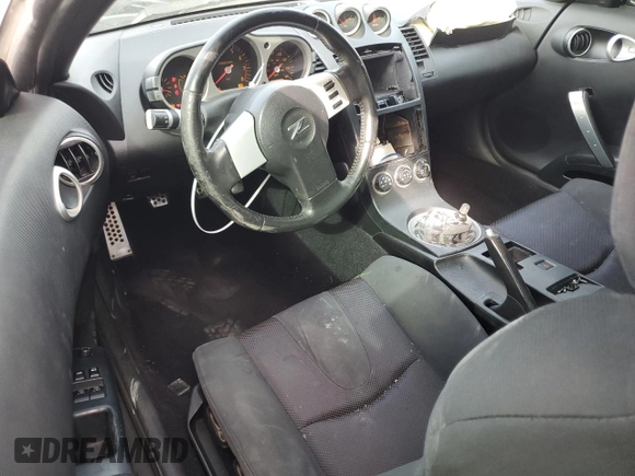 2005 Nissan 350Z with VIN JN1AZ34D15M605267, listed as a Copart auction lot 79299744 with 190,081 mi miles and Clean Title. Bid and sale history available at DreamBid. Image 8.