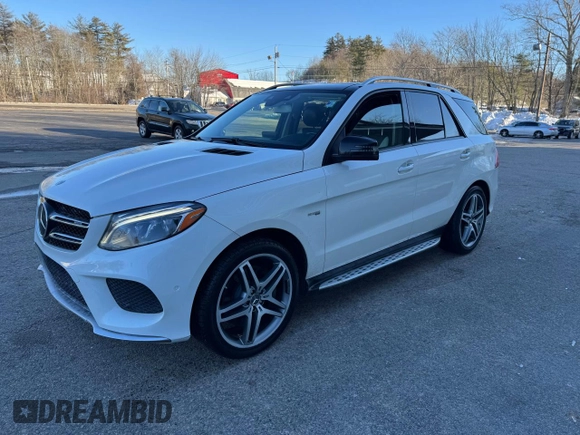 2018 Mercedes-Benz GLE 43 AMG with VIN 4JGDA6EB4JB100776, listed as a Copart auction lot 46167125 with 159,530 mi miles and Clean Title. Bid and sale history available at DreamBid. Image 2.