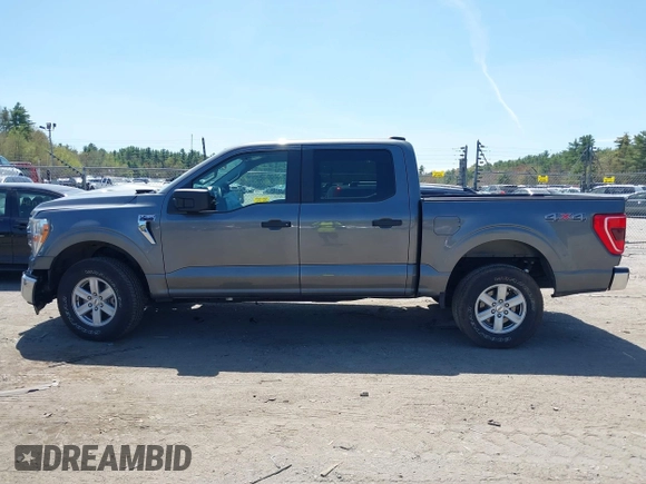 2022 Ford F-150 XL with VIN 1FTFW1E87NFB86556, listed as a IAAI auction lot 42157650 with 54,726 mi miles and . Bid and sale history available at DreamBid. Image 14.