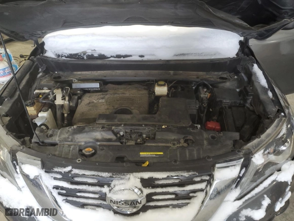 2020 Nissan Pathfinder SV with VIN 5N1DR2BN8LC576705, listed as a Copart auction lot 45956315 with 125779 miles and Salvage Title. Bid and sale history available at carsss.com. Image 12.