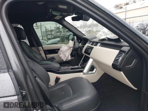 2020 Land Rover Range Rover HSE with VIN SALGS2RU3LA588493, listed as a IAAI auction lot 41733149 with 77,572 mi miles and . Bid and sale history available at DreamBid. Image 5.
