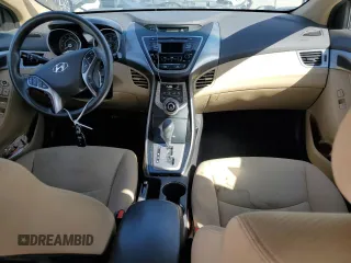 2013 Hyundai Elantra Limited with VIN KMHDH4AE6DU891000, listed as a Copart auction lot 48955665 with 129,030 mi miles and Salvage Title. Bid and sale history available at carsss.com. Image 8.