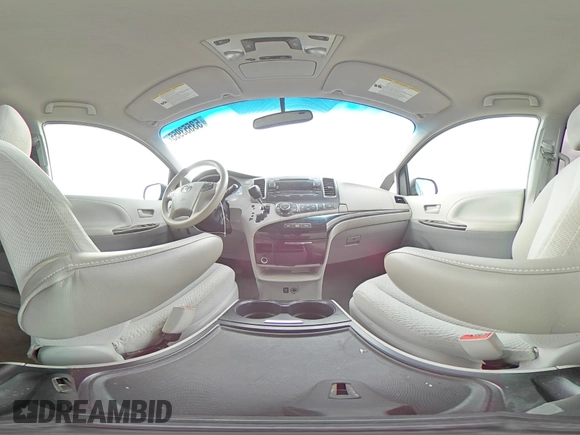 2014 Toyota Sienna LE AAS with VIN 5TDKK3DC7ES492300, listed as a Copart auction lot 53553955 with 153,495 mi miles and Salvage Title. Bid and sale history available at carsss.com. Image 14.