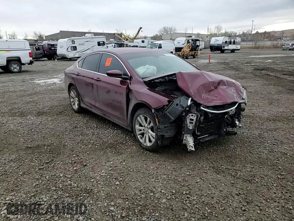 2015 Chrysler 200 Limited with VIN 1C3CCCAB6FN743767, listed as a Copart auction lot 85590674 with 157,011 mi miles and Salvage Title. Bid and sale history available at DreamBid. Image 10.