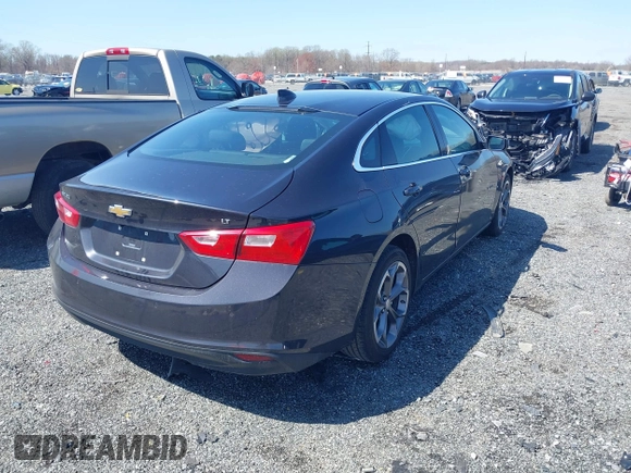 2023 Chevrolet Malibu LT with VIN 1G1ZD5ST5PF137435, listed as a IAAI auction lot 41922316 with 70,479 mi miles and . Bid and sale history available at DreamBid. Image 4.