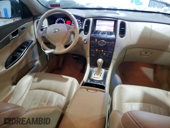 2008 Infiniti EX Journey with VIN JNKAJ09F08M355620, listed as a Copart auction lot 44428505 with 143,926 mi miles and Salvage title. Bid and sale history available at DreamBid. Image 8.