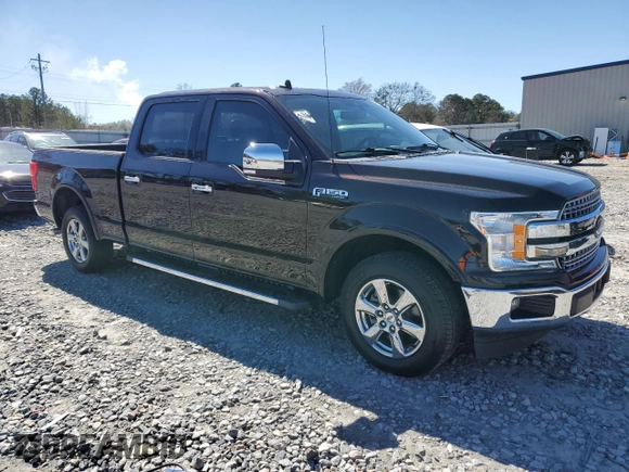2020 Ford F-150 XL with VIN 1FTEW1C40LFA33154, listed as a Copart auction lot 48203345 with 233,489 mi miles and Clean Title. Bid and sale history available at carsss.com. Image 4.
