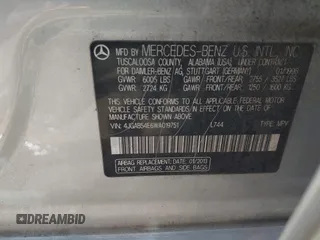 1998 Mercedes-Benz M-Class with VIN 4JGAB54E6WA019751, listed as a IAAI auction lot 41986929 with 291,551 mi miles. Bid and sale history available at carsss.com. Image 9.