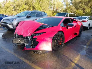 2017 Lamborghini Huracan z VIN ZHWUC2ZF9HLA07464, wystawiony jako IAAI lot #40491332 z przebiegiem 15 069 mil mil oraz . Historia ofert i sprzedaży dostępna na DreamBid. Obrazek 18.