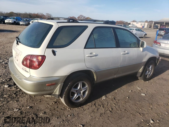 2000 Lexus RX 300 with VIN JT6GF10U9Y0046872, listed as a Copart auction lot 82471864 with 162,286 mi miles and Salvage Title. Bid and sale history available at carsss.com. Image 3.