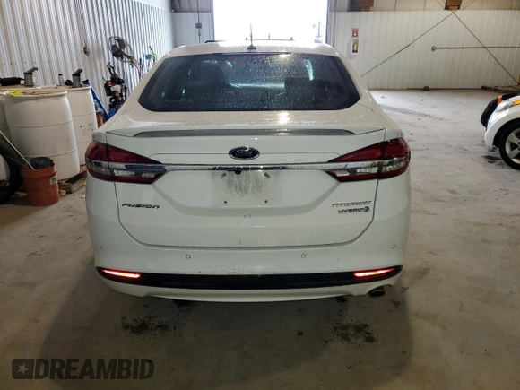 2018 Ford Fusion Hybrid Titanium with VIN 3FA6P0RU9JR141314, listed as a Copart auction lot 45399703 with 109,052 mi miles. Bid and sale history available at carsss.com. Image 6.