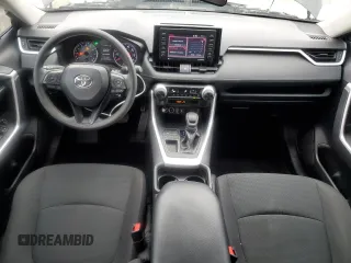 2021 Toyota RAV4 LE with VIN 2T3K1RFV6MW104779, listed as a Copart auction lot 49537905 with 45,461 mi miles and Salvage Title. Bid and sale history available at carsss.com. Image 8.