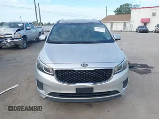 2016 Kia Sedona LX with VIN KNDMB5C13G6179817, listed as a IAAI auction lot 41908690 with 190,357 mi miles. Bid and sale history available at carsss.com. Image 11.