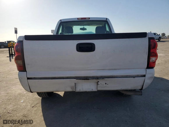 2005 Chevrolet Silverado 1500 Work Truck with VIN 1GCEC14V05Z333830, listed as a Copart auction lot 52386905 with 177,147 mi miles and Salvage Title. Bid and sale history available at carsss.com. Image 6.