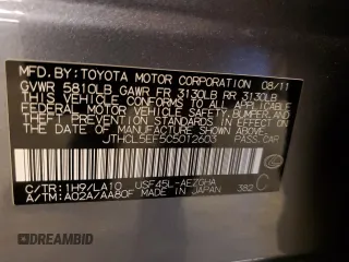 2012 Lexus LS 460 z VIN JTHCL5EF5C5012603, wystawiony jako Copart lot #79116934 z przebiegiem 112 763 mil mil oraz Szkoda całkowita • Salvage title. Historia ofert i sprzedaży dostępna na DreamBid. Obrazek 14.
