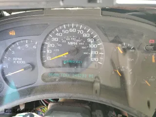 2003 Chevrolet Silverado 1500 LS with VIN 2GCEK19T231256054, listed as a Copart auction lot 49248285 with 245,203 mi miles and Non Repairable. Bid and sale history available at carsss.com. Image 9.