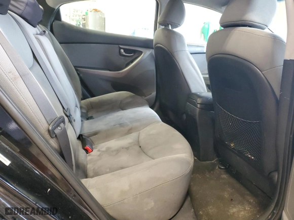 2012 Hyundai Elantra GLS with VIN KMHDH4AE1CU262999, listed as a Copart auction lot 48101655 with 0 mi miles and Non Repairable. Bid and sale history available at carsss.com. Image 10.