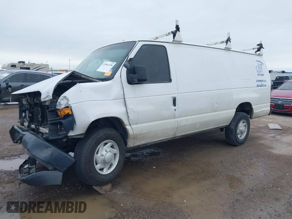2010 Ford Econoline Cargo Commercial with VIN 1FTNS2EW9ADA02445, listed as a IAAI auction lot 41961328 with 372,850 mi miles and . Bid and sale history available at DreamBid. Image 18.