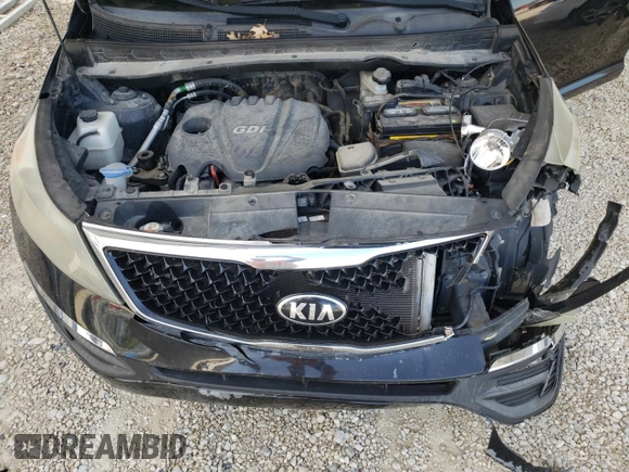 2016 Kia Sportage LX with VIN KNDPBCAC8G7826583, listed as a Copart auction lot 52430045 with 77,223 mi miles and Salvage Title. Bid and sale history available at carsss.com. Image 12.