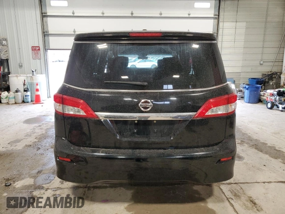 2013 Nissan Quest SV with VIN JN8AE2KP7D9063551, listed as a Copart auction lot 48493155 with 120,689 mi miles and Salvage title. Bid and sale history available at DreamBid. Image 6.