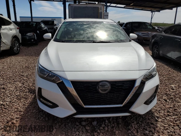 2021 Nissan Sentra SV with VIN 3N1AB8CV6MY243380, listed as a Copart auction lot 50844655 with 48,116 mi miles and Salvage Title. Bid and sale history available at DreamBid. Image 5.