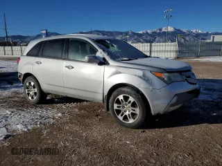 2008 Acura MDX with VIN 2HNYD28278H539502, listed as a Copart auction lot 88703855 with 199,248 mi miles and Salvage Title. Bid and sale history available at DreamBid. Image 4.
