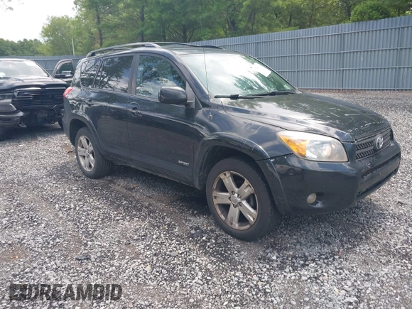 2007 Toyota RAV4 Sport with VIN JTMBD32V076024717, listed as a IAAI auction lot 42659268 with 160,588 mi miles and . Bid and sale history available at DreamBid. Image 1.