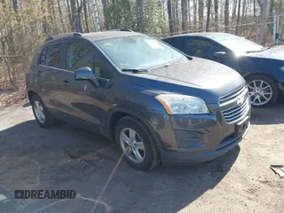 2016 Chevrolet Trax LT with VIN 3GNCJLSBXGL219062, listed as a IAAI auction lot 42000897 with 135,732 mi miles. Bid and sale history available at carsss.com. Image 1.