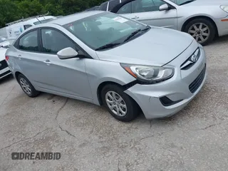 2013 Hyundai Accent GLS with VIN KMHCT4AE5DU448539, listed as a IAAI auction lot 42437842 with 156,483 mi miles and . Bid and sale history available at DreamBid. Image 1.