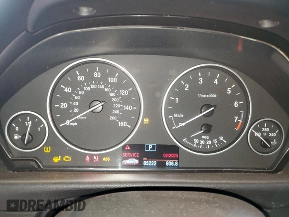 2018 BMW 3 Series 320i with VIN WBA8E1G50JNU92994, listed as a Copart auction lot 51481005 with 85,222 mi miles and Salvage Title. Bid and sale history available at carsss.com. Image 9.