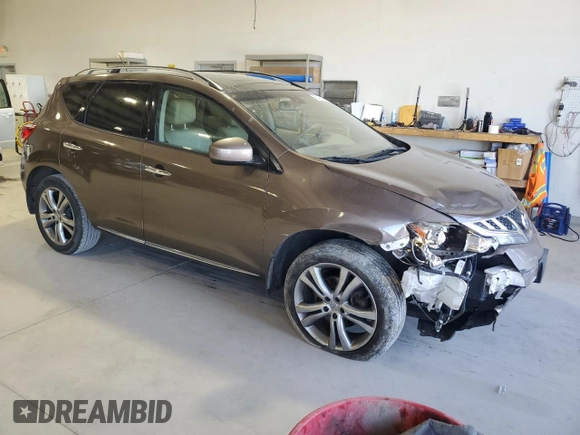 2012 Nissan Murano SL with VIN JN8AZ1MW1CW204682, listed as a Copart auction lot 60411914 with 170,283 mi miles and Salvage Title. Bid and sale history available at carsss.com. Image 4.
