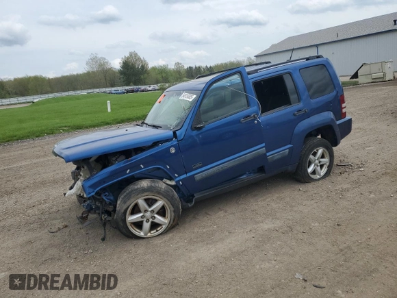 2009 Jeep Liberty Sport with VIN 1J8GN28K59W544630, listed as a Copart auction lot 54919385 with 175,770 mi miles and Salvage Title. Bid and sale history available at carsss.com. Image 1.